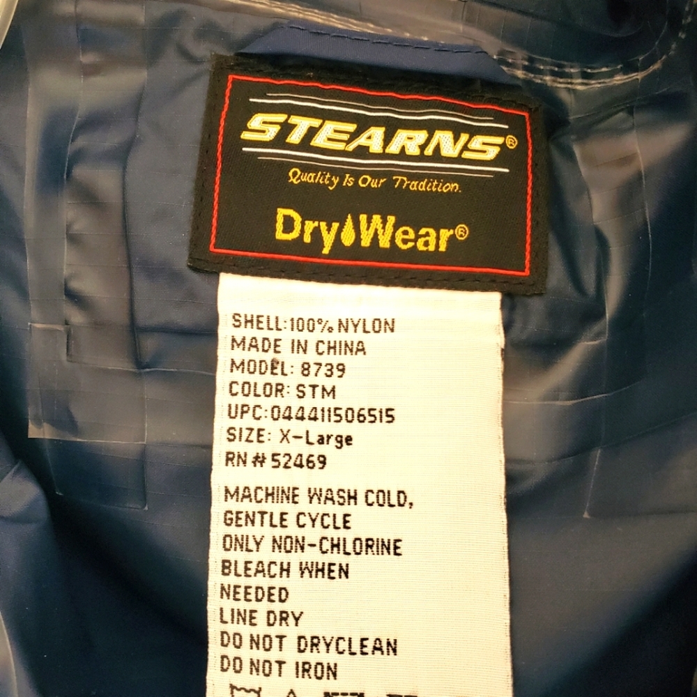 Waterproof Stearns men's jacket
